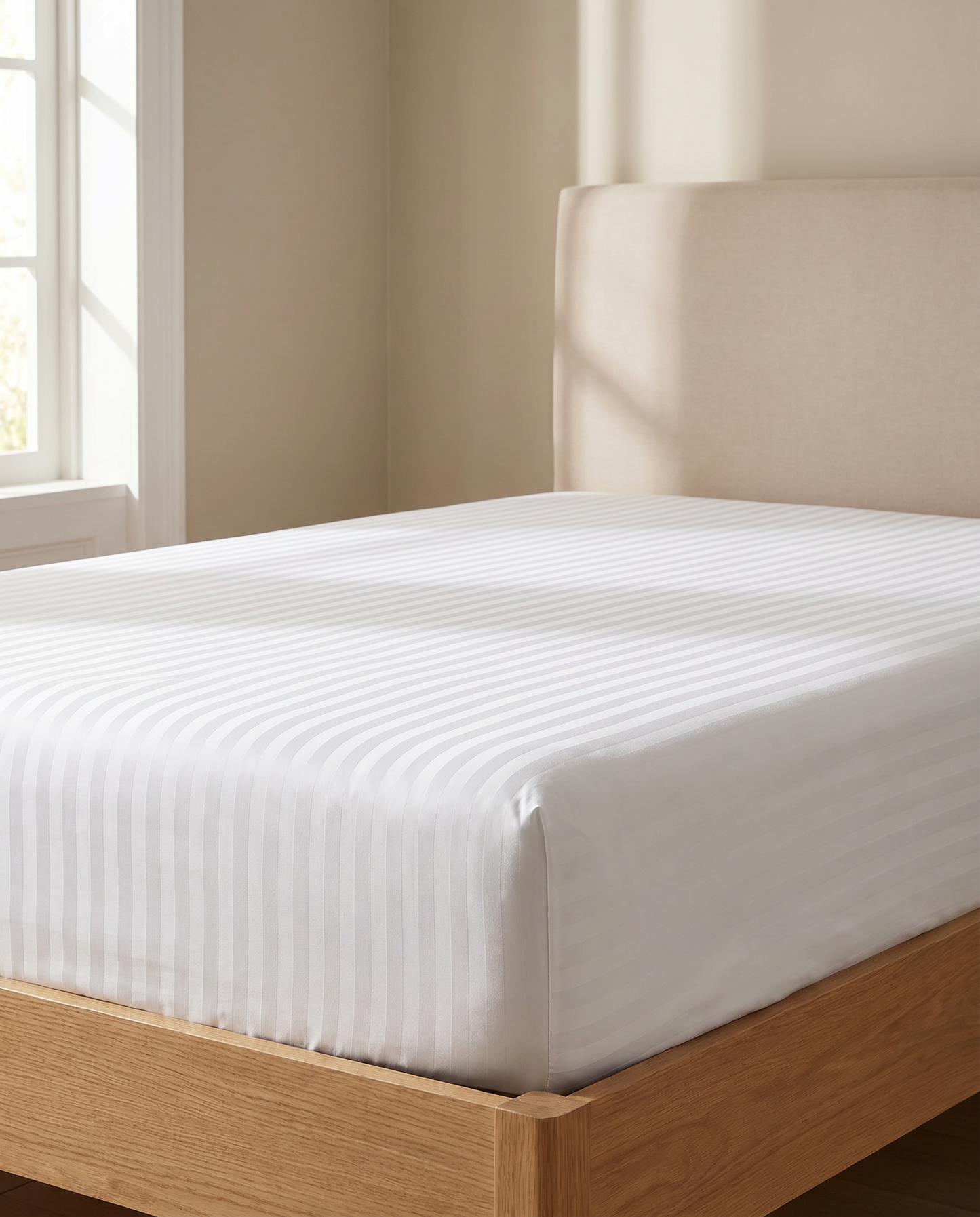 Kummiga lina Luxury White
