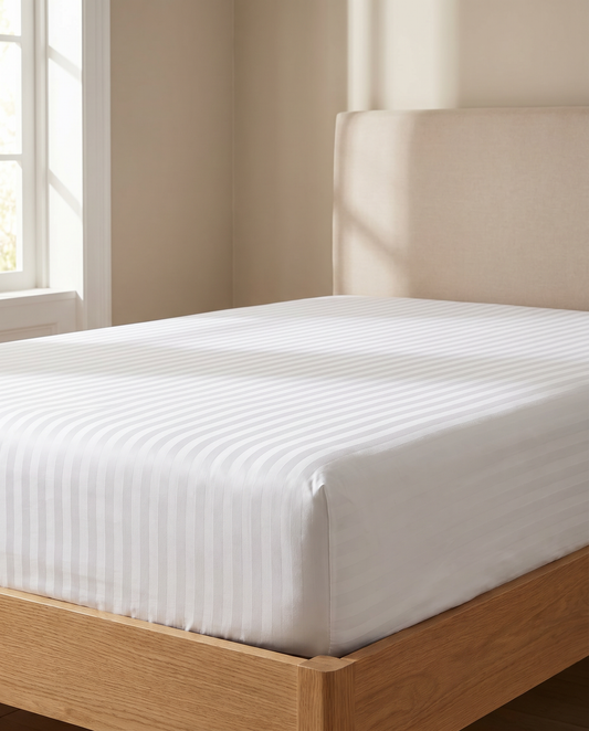 Kummiga lina Luxury White