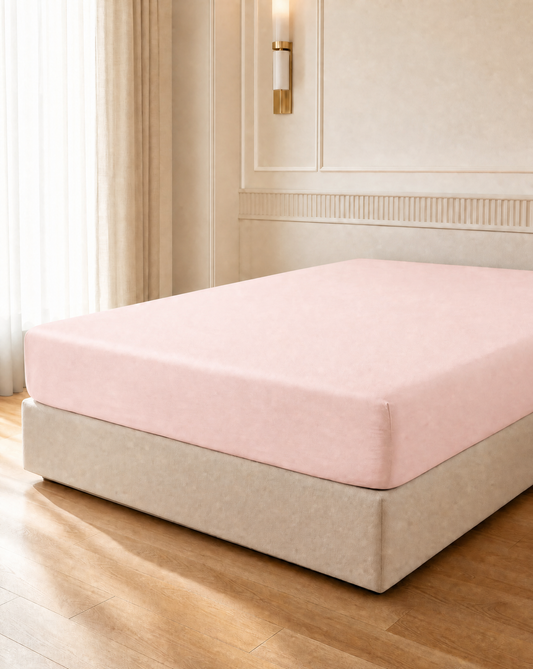 Kummiga lina Blush Pink